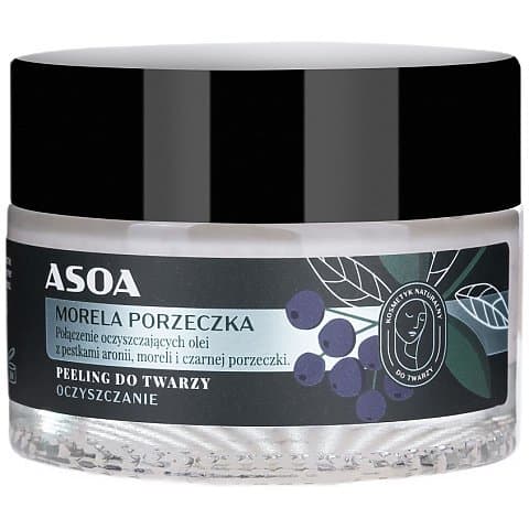 ASOA Peeling do twarzy Morela-Porzeczka