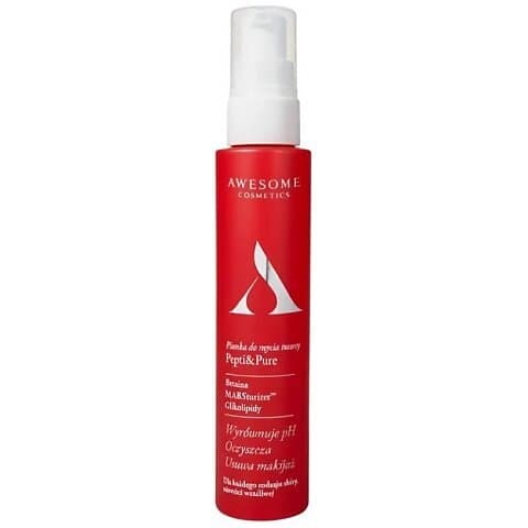 Awesome Cosmetics Pianka do mycia twarzy Pepti&Pure