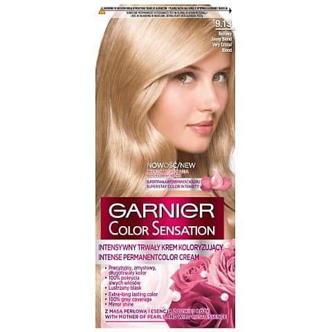 Color Sensation Krem koloryzujący do włosów 9.13 Krystaliczny Beżowy Jasny Blond
