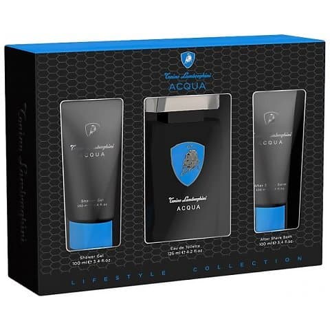 Tonino Lamborghini Acqua Zestaw woda toaletowa spray + balsam po goleniu + żel pod prysznic
