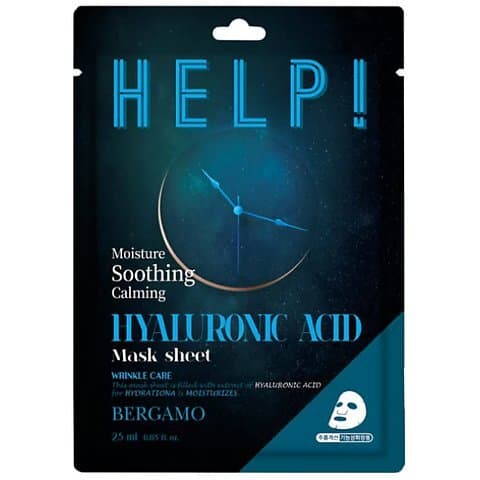 Help Sheet Mask Maska do twarzy z kwasem hialuronowym