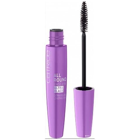 Allround Mascara Tusz do rzęs pogrubiająco-podkręcający 010 Ultra Black