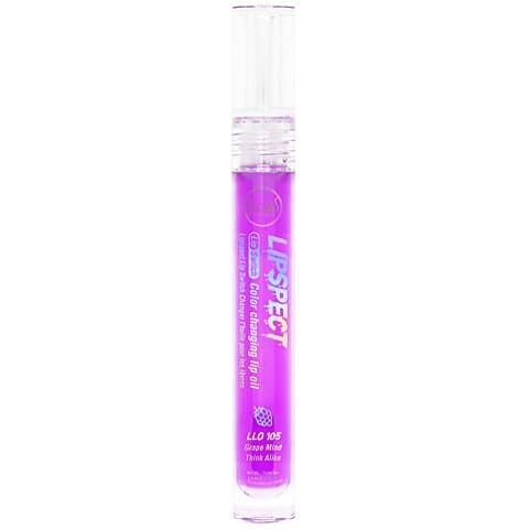 Lipspect Lip Switch Color Changing Lip Oil Olejek z efektem wydobycia koloru ust 105 Grape Minds Think Alike