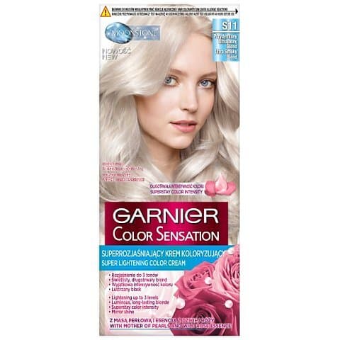 Color Sensation Cream Super Lightening Superrozjaśniający krem koloryzujący S11 Przydymiony Ultrajasny Blond