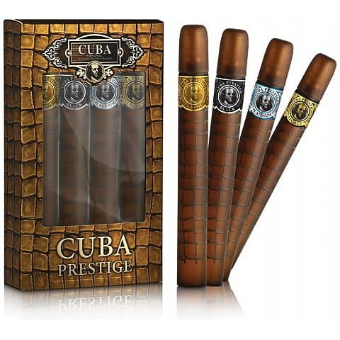 Cuba Original Cuba Prestige Zestaw Classic spray + Black spray + Platinum spray + Legacy spray
