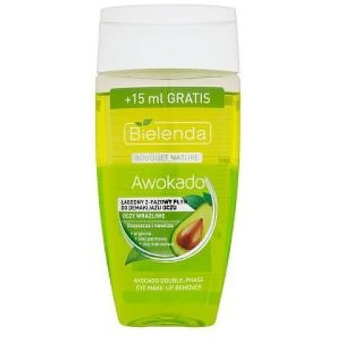 Bouquet Nature Dwufazowy płyn do demakijażu oczu Awokado