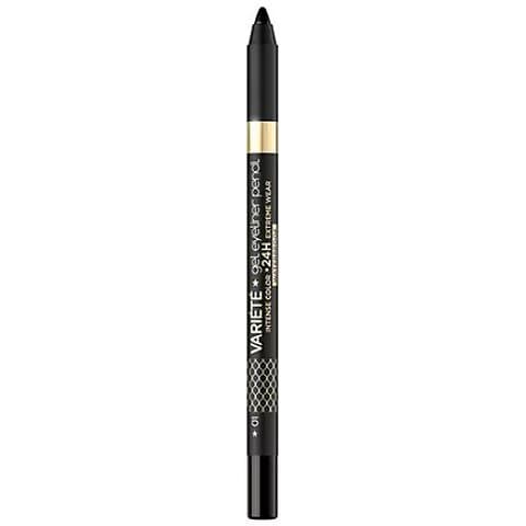 Variete Żelowa wodoodporna kredka do oczu 01 Black