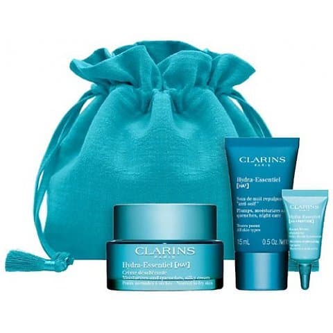 Hydra-Essentiel Zestaw pielęgnacyjny krem + maseczka + peeling + kosmetyczka