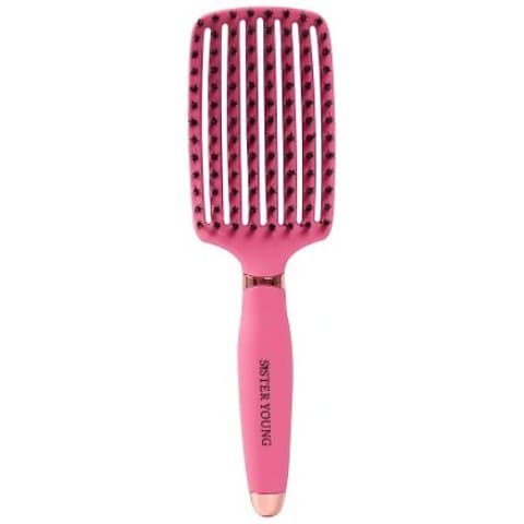 Ovia Hair Brush Szczotka do włosów z włosiem dzika Fuchsia