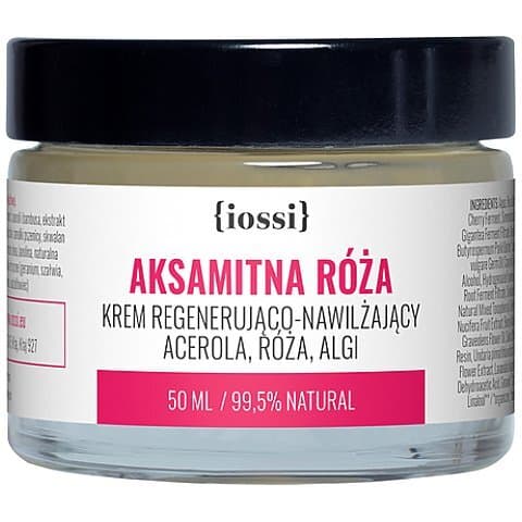 Iossi Aksamitna róża krem regenerująco nawilżający