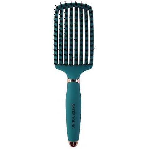 Ovia Hair Brush Szczotka do włosów z włosiem dzika Green