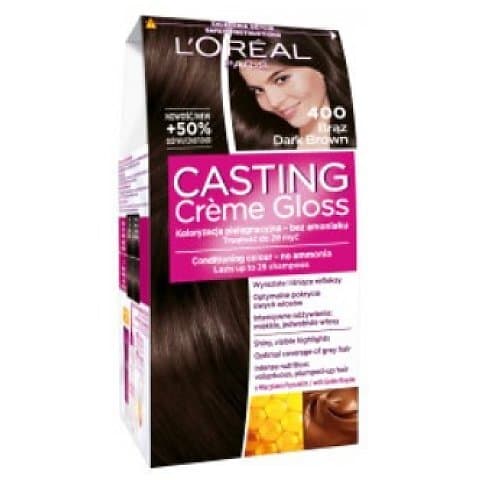 Paris Casting Creme Gloss Farba do włosów 400 Brąz