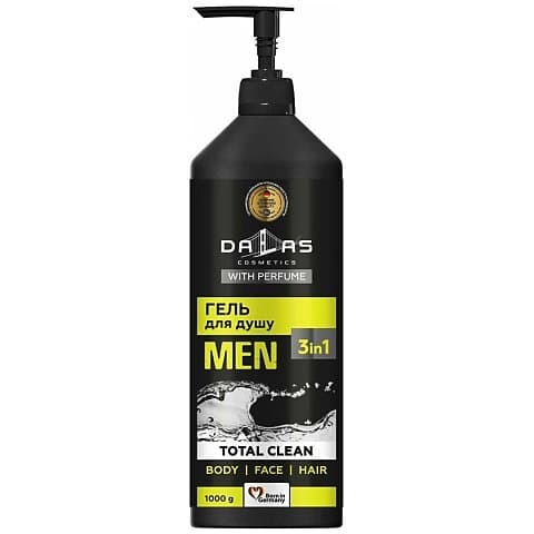 Men Żel pod prysznic 3w1 Total Clean