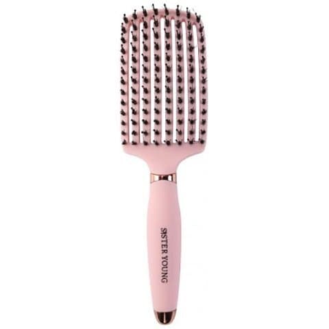 Ovia Hair Brush Szczotka do włosów z włosiem dzika Pink