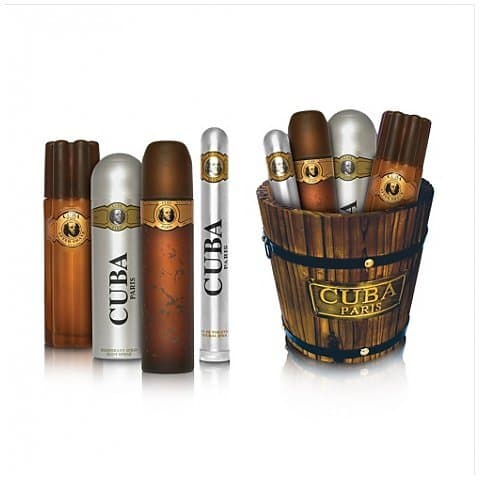Cuba Original Cuba Gold Zestaw woda toaletowa spray + woda toaletowa spray + dezodorant spray + woda po goleniu spray