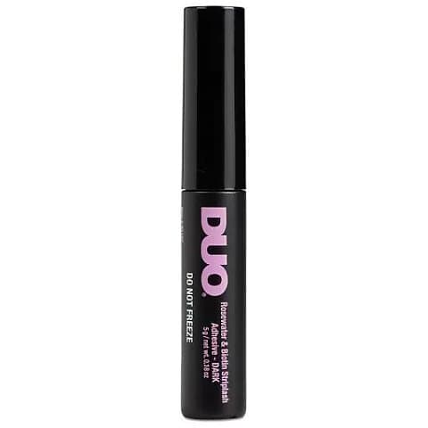 Duo Rosewater & Biotin Striplash Adhesive Klej do rzęs Dark