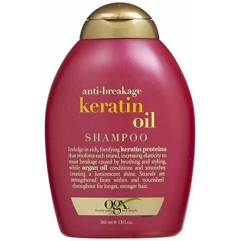 Keratin Oil Shampoo Szampon zapobiegający łamaniu się włosów