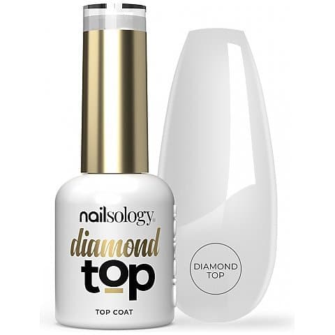 Nailsology Diamond Top Nabłyszczający lakier nawierzchniowy do manicure hybrydowego