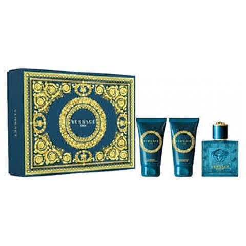 Eros Zestaw upominkowy EDT + balsam po goleniu + żel pod prysznic