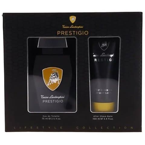 Tonino Lamborghini Prestigio Zestaw woda toaletowa spray + balsam po goleniu