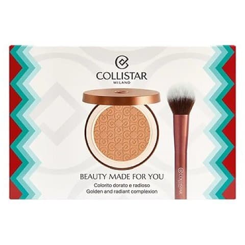 Magica Terra Bronzing Powder Puder brązujący w kompakcie 4.4 Portofino + pędzel