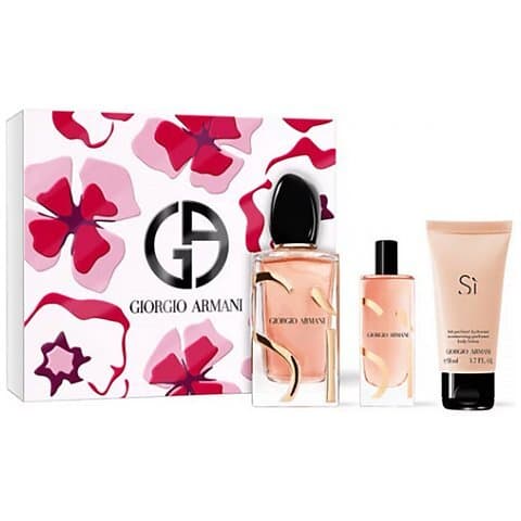 Si Intense Zestaw upominkowy EDP + balsam + EDP
