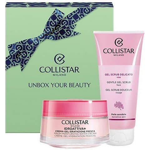 Zestaw pielęgnacyjny Idroattiva Fresh Hydrating Cream + Gentle Scrub