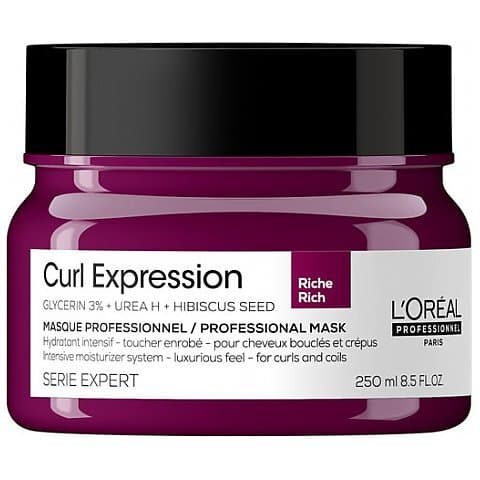 L'Oreal Professionnel Serie Expert Curl Expression Intensive ​Moisturizer Rich Mask Intensywnie nawilżająca bogata maska do włosów kręconych