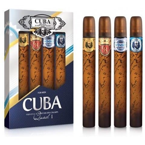 Quad For Men Zestaw Gold & Royal & Winner & Shadow