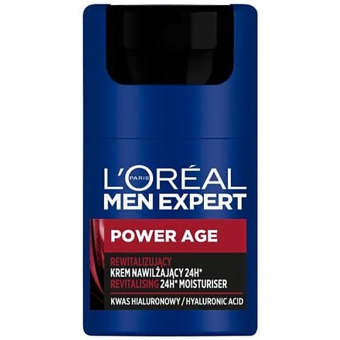 Paris Men Expert Power Age Rewitalizujący krem nawilżający 24h