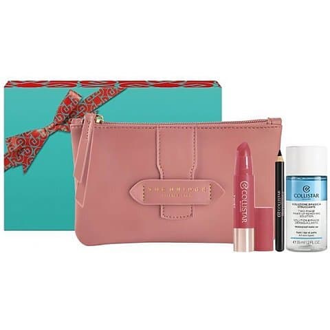 Collistar Twist Balmy Gloss 216 Rose + konturówka + płyn do demakijażu