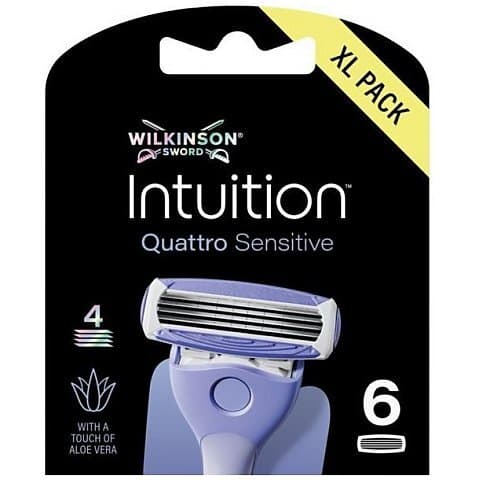 Wilkinson Sword Intuition Quattro Sensitive głowica wymienna