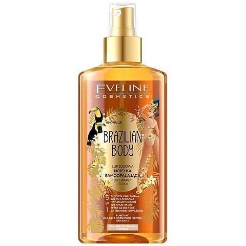 Eveline Cosmetics Brazilian Body brązujący spray samoopalający nadający naturalny wygląd