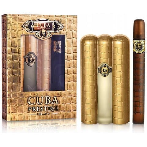 Cuba Original Cuba Prestige Legacy Zestaw upominkowy EDT + żel pod prysznic + balsam po goleniu
