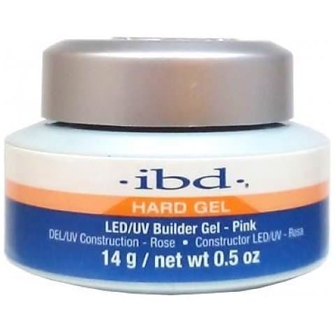 IBD Hard Builder Gel LED/UV Żel budujący Pink