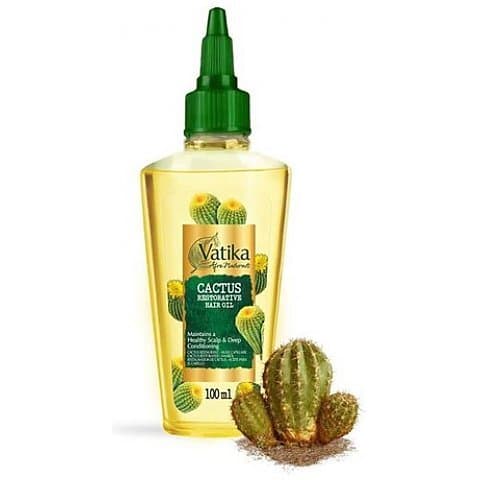 Dabur Vatika Cactus wzmacniająco-regenerujący olejek do włosów