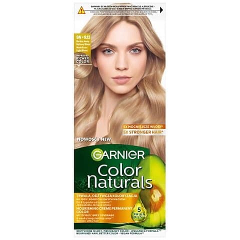 Color Naturals Creme Krem koloryzujący do włosów 9.13 Bardzo Jasny Beżowy Blond