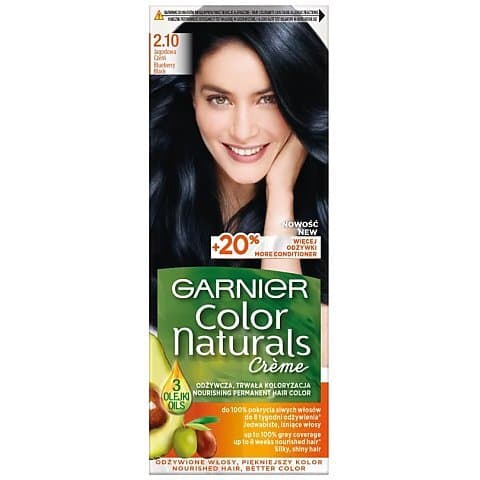 Color Naturals Creme Krem koloryzujący do włosów 2.10 Jagodowa Czerń