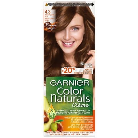 Color Naturals Creme Krem koloryzujący do włosów 4.3 Naturalny Złoty Brąz