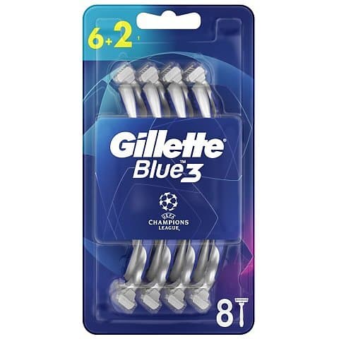 Gillette Blue3 UEFA Champions League maszynki jednorazowe