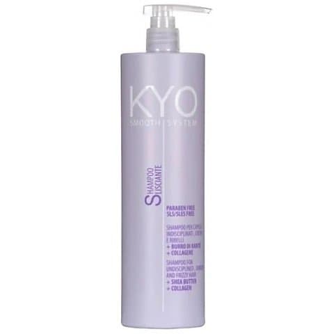 Smooth System Shampoo Lisciante Szampon wygładzający z Masłem Shea i Kolagenem