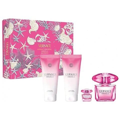 Bright Crystal Absolu Zestaw upominkowy EDP + EDP + balsam + żel pod prysznic