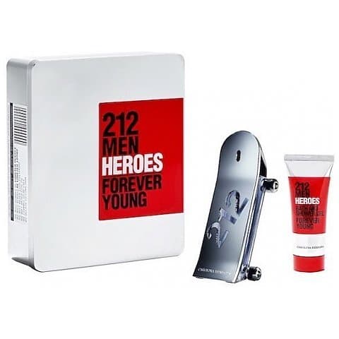 212 Heroes Zestaw upominkowy EDT +żel pod prysznic