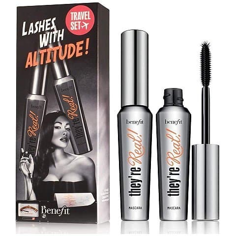 They're Real! Lashes With Altitude Travel Set Wydłużający tusz do rzęs Black