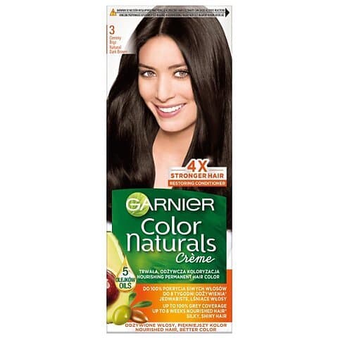 Color Naturals Creme Krem koloryzujący do włosów 3 Ciemny Brąz