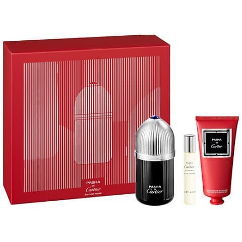 Pasha Edition Noire Zestaw upominkowy EDT + EDT + żel pod prysznic