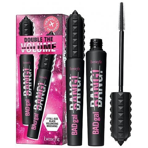 Double The Volume Travel Set Pogrubiający tusz do rzęs Black