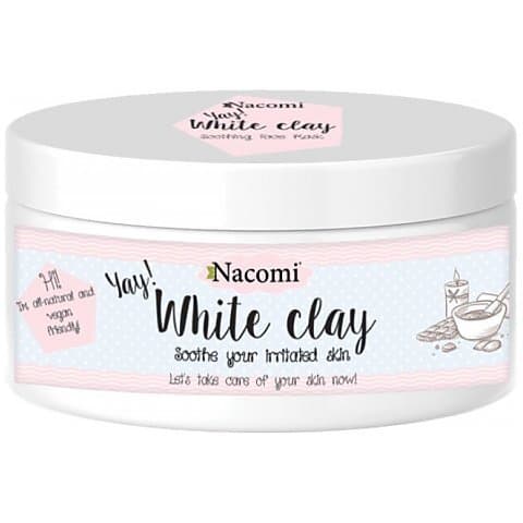 Nacomi White Clay – porcelanowa glinka do skóry suchej i delikatnej