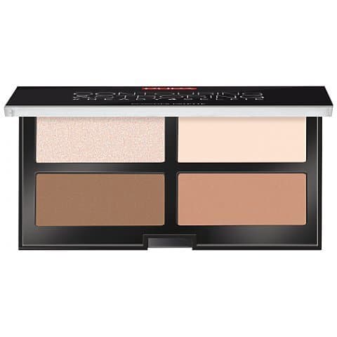 Contouring & Strobing Powder Palette Paleta pudrów do konturowania i strobingu 001 Light Skin
