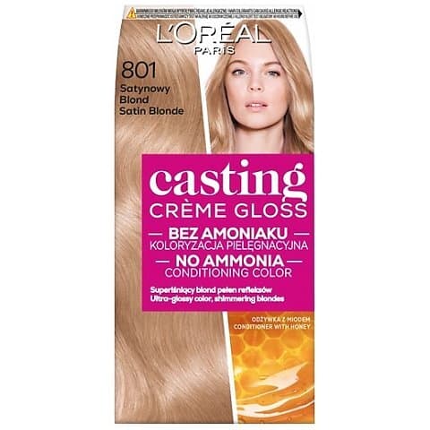 Paris Casting Creme Gloss Farba do włosów 801 Satynowy Blond